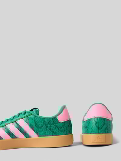 adidas Sportswear Sneakersy skórzane z napisem z logo model ‘COURT’ Zielony 2