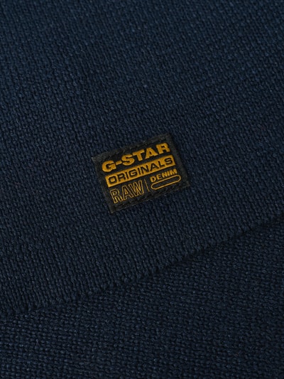 G-Star Raw Schal mit Label-Detail Rauchblau 2