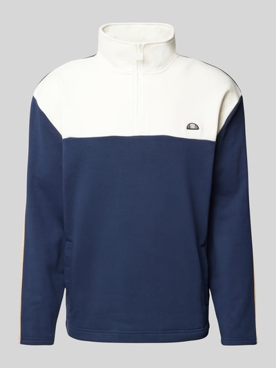 Ellesse Sweatshirt met opstaande kraag en ritssluiting, model 'INERALO' Offwhite - 2