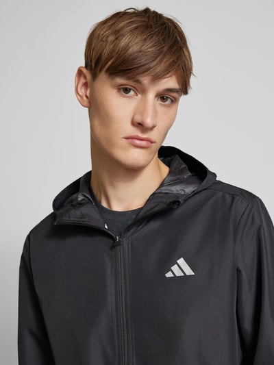 Adidas Training Jack met logoprint Zwart - 3