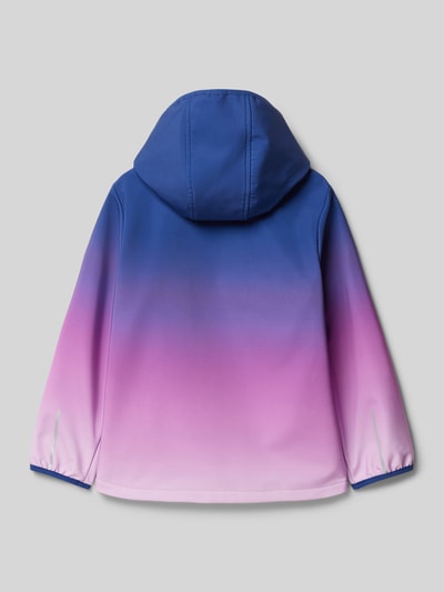 Name It Softshell-jack met capuchon, model 'MALTA' Marineblauw - 3