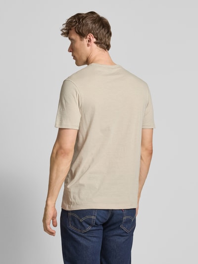 BOSS Orange Regular Fit T-Shirt aus reiner Baumwolle Modell 'TEGOOD' Beige 5