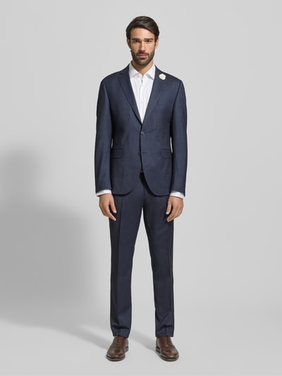 CG – CLUB of GENTS Spodnie do garnituru o kroju slim fit z dodatkiem streczu Granatowy 1