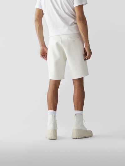 Frescobol Carioca Sweatshorts mit Reißverschlusstaschen Offwhite 5