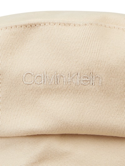 CK Calvin Klein Baker Boy Hat mit Logo-Stickerei  Sand 2