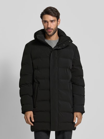 JOOP! Collection Regular Fit Steppmantel mit Eingrifftaschen Modell 'Chadwick' Black 4