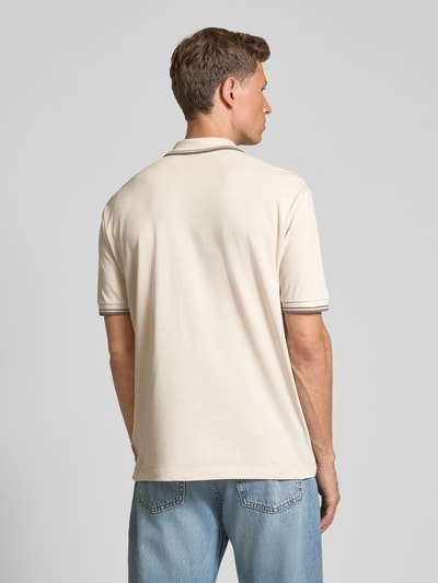 ARMANI EXCHANGE Regular fit poloshirt met knoopsluiting Offwhite - 5
