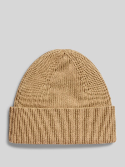 Tommy Hilfiger Mütze aus Baumwoll-Mix mit Woll-Anteil Beige 3