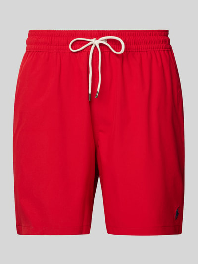 Polo Ralph Lauren Underwear Badehose mit elastischem Bund Modell 'TRAVELER' Rot 1