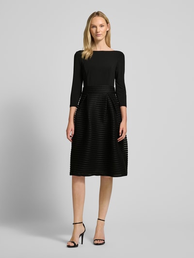 Christian Berg Cocktail Cocktailkleid mit Rundhalsausschnitt Black 4