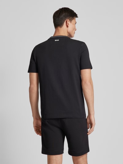 BOSS Green T-Shirt mit Label-Detail Black 5