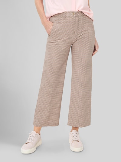 Raphaela By Brax Slim Fit Culotte aus Baumwoll-Mix Modell 'PEGGY CULOTTE' Hellrosa 4