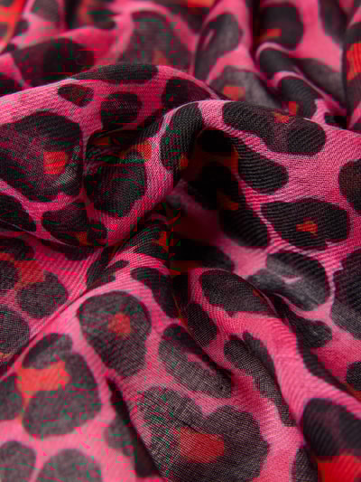 Codello Sjaal met ingesloten boorden Felroze - 2