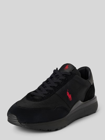 Polo Ralph Lauren Sneaker mit Logo-Stitching Modell 'TRAIN 89' Black 1