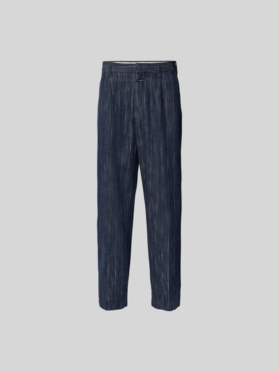 Closed Relaxed Fit Stoffhose mit Label-Detail Dunkelblau 2
