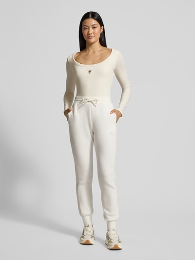 GUESS Activewear Body met labeldetail model 'COLETTE' Offwhite - 1