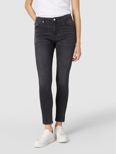 BOSS High Waist Jeans im Skinny Fit Dunkelgrau 4