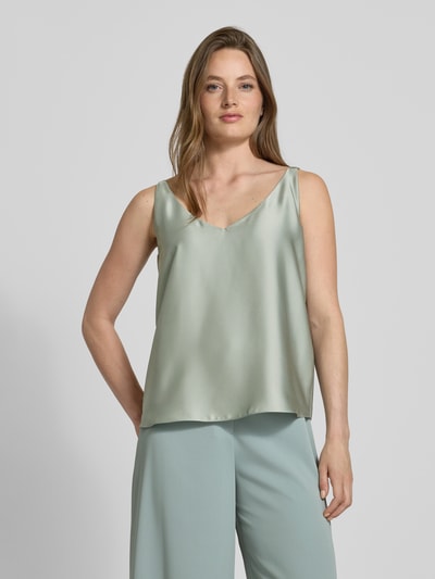 Swing Regular Fit Blusentop mit V-Ausschnitt Lind 4