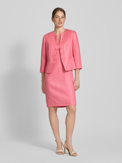 WHITE LABEL Blazer mit Leistentaschen Pink 1