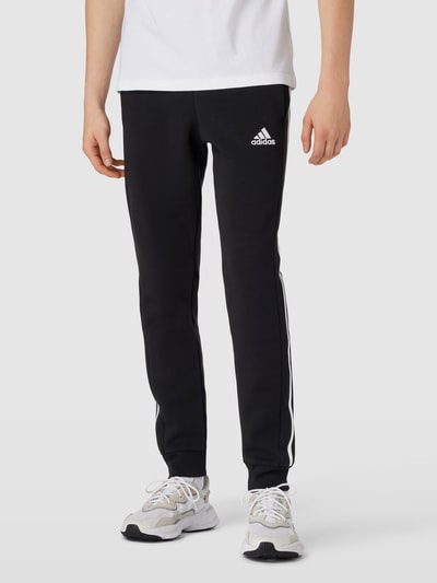 ADIDAS SPORTSWEAR Spodnie dresowe z wyhaftowanym logo Czarny 4