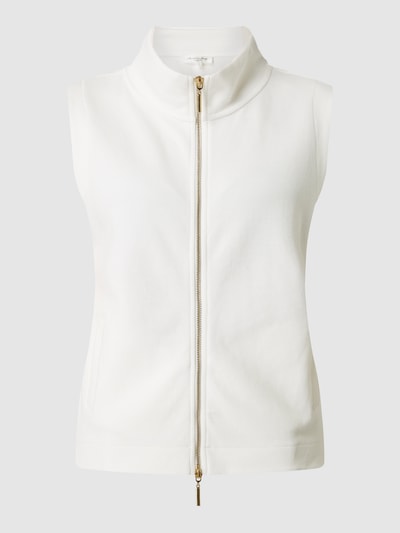 Christian Berg Woman Gilet van katoen Offwhite - 2