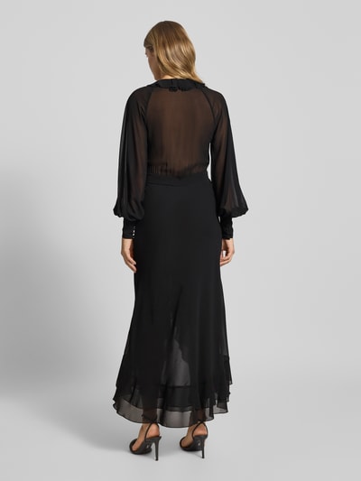 Bardot Abendkleid mit Volants Modell 'KASSIA' Black 5