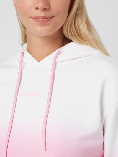 Guess Korte hoodie met kleurverloop  Lichtroze - 3