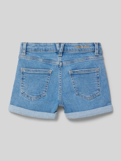 Mango Regular Fit Jeansshorts im 5-Pocket-Design Hellblau 3