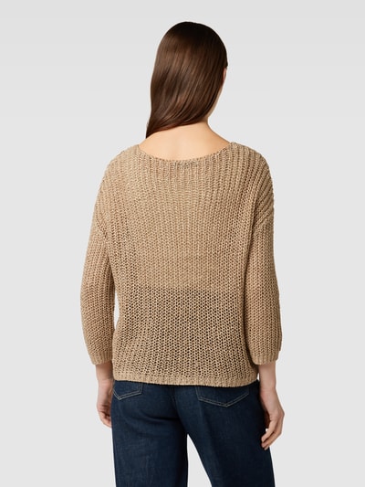 Betty Barclay Strickpullover mit Strukturmuster Beige 5