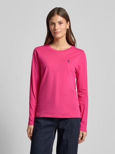 Polo Ralph Lauren Longsleeve mit Logo-Stitching Pink 4