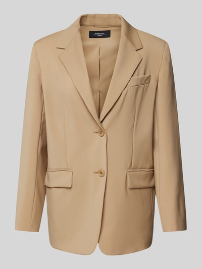 Weekend Max Mara Blazer mit Reverskragen Modell 'MATERIA' Camel 2