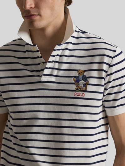 Polo Ralph Lauren Koszulka polo o kroju regular fit z detal:em z nadruk polo bear Biały 3