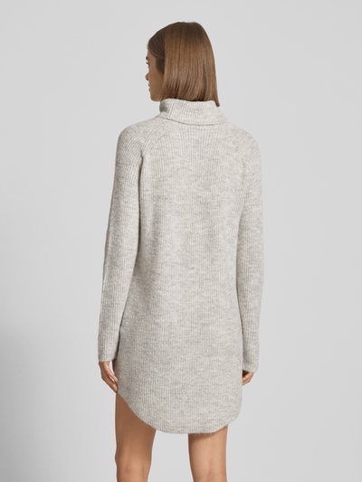 Pieces Golf o luźnym kroju z raglanowymi rękawami model ‘ELLEN’ Jasnoszary melanż 5