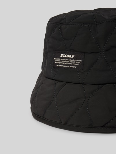 ECOALF Czapka typu bucket hat z pikowaniem Czarny 2