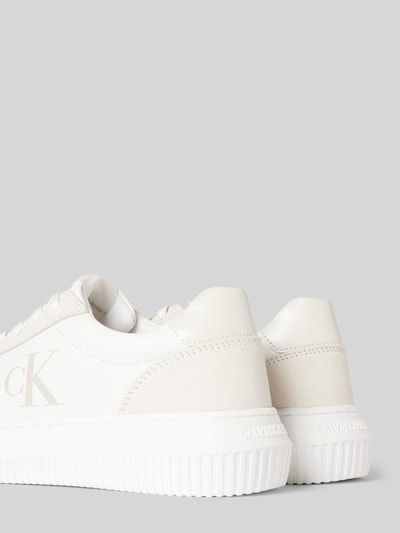 Calvin Klein Jeans Sneaker mit Label-Detail Weiss 2