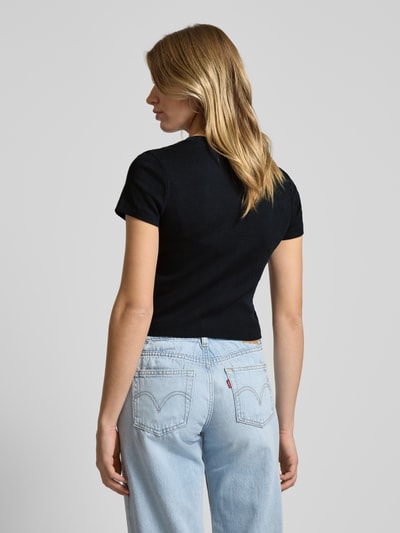 Levi's® T-Shirt mit Label-Patch Black 5