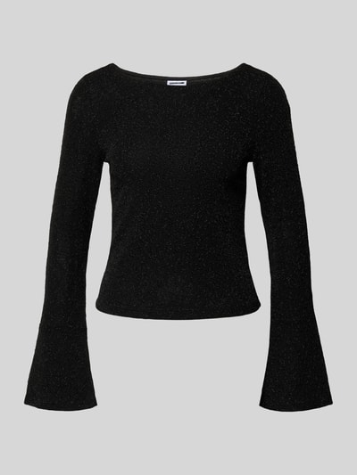 Noisy May Longsleeve mit Rundhalsausschnitt Modell 'GILLY' Black 2