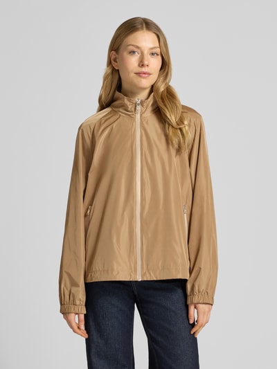 FUCHS SCHMITT Jacke mit elastischen Abschlüssen und Stehkragen Camel 4