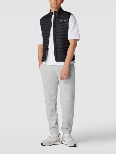 CHAMPION Bodywarmer met labeldetail Zwart - 1