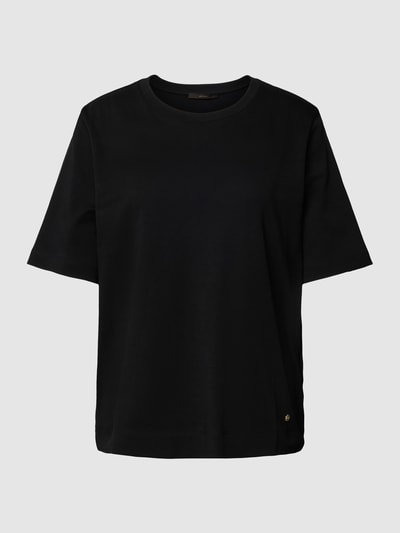 Windsor T-Shirt mit Label-Detail Black 2