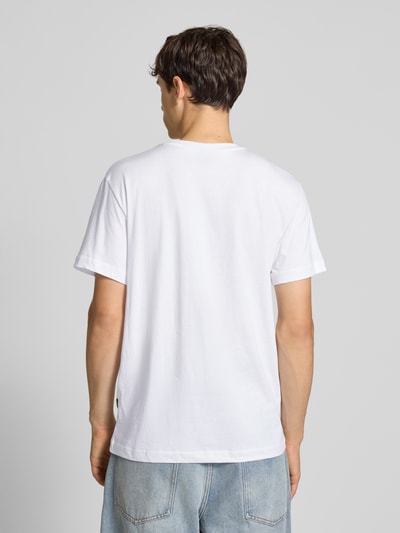G-Star Raw T-Shirt mit Label-Print Weiss 5