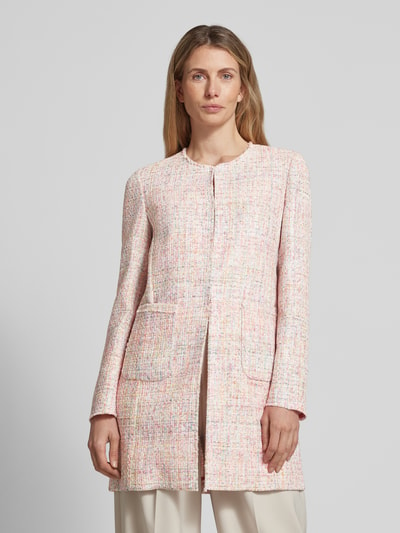 WHITE LABEL Blazer mit Rundhalsausschnitt Pink 4