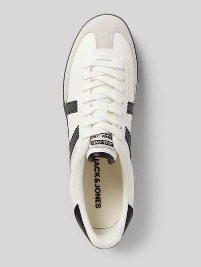 Jack & Jones Sneaker in Two-Tone-Machart Modell 'MAMBO' Weiss 3