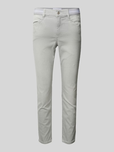 Angels Slim fit jeans met verkort model, model 'ORNELLA' Lichtgrijs - 2