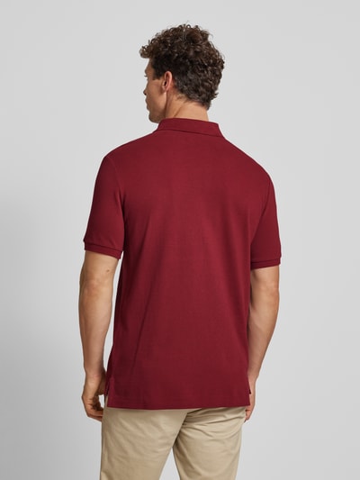 Polo Ralph Lauren Poloshirt mit Logo-Stitching Bordeaux 5