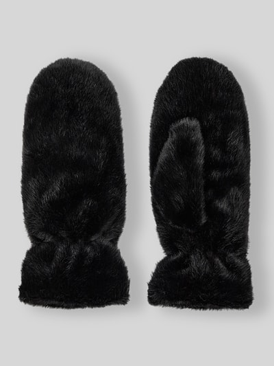 Soyaconcept Fäustlinge mit kuscheligem Fleece-Futter Black 1