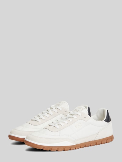 Tommy Jeans Sneaker aus echtem Rindsleder Weiss 1