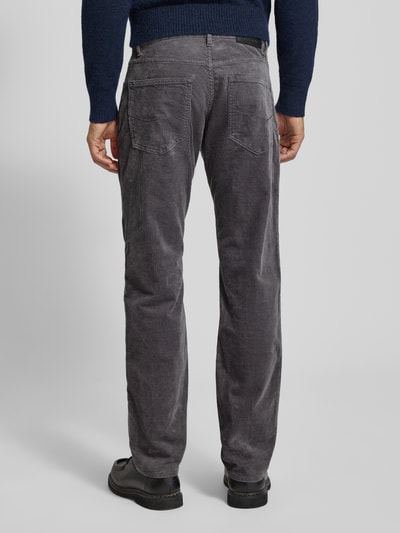 Pierre Cardin Regular Fit Cordhose mit Eingrifftaschen Modell 'Laval' Mittelgrau 5