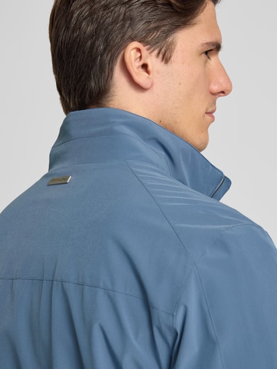 Christian Berg Men Blouson mit Reißverschlusstaschen Blau 3