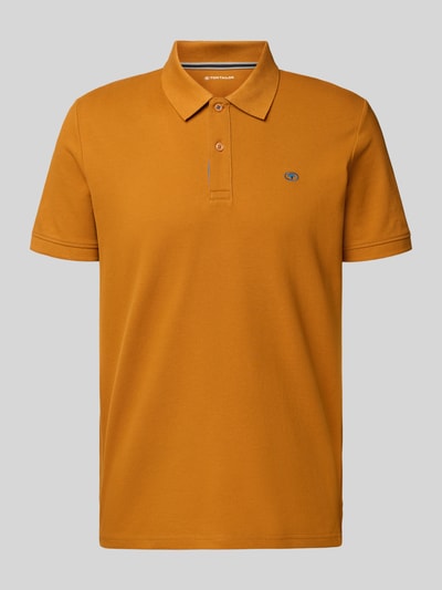 Tom Tailor Regular Fit Poloshirt aus reiner Baumwolle Senf 2